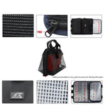 Bolso para jigs JK grande (black-Blue)