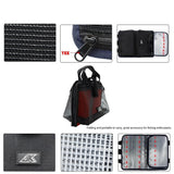 Bolso para jigs JK grande (black-Blue)