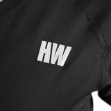 POLERA DRY FIT HW SPX MANGA CORTA MUJER BLACK