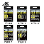Power Combi JK Anillo solido+ Anillo dividido #5 (70lbs/31.7kg, pack 10uds)