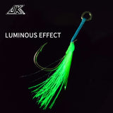 Anzuelo Asistente simple Shore Jigging Light Assist JK LAS-1L (10MM/150LBS) 3PCS