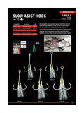 Anzuelo Asistente doble para slow jigging JK SJB25-3/0L (tamaño #3/0)