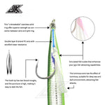 Anzuelo Asistente simple Shore Jigging Light Assist JK LAS-1L (10MM/150LBS) 3PCS