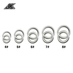 Power Combi JK Anillo solido+ Anillo dividido #5 (70lbs/31.7kg, pack 10uds)