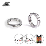 TSSR Anillo Dividido JK #6   8.85mm pull/90lb/40.8kg (20uds)
