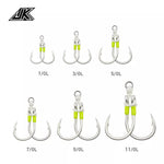 Anzuelo Asistente doble POWER Assist Shore jigging JK PACJ-3/0L