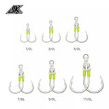 Anzuelo Asistente doble POWER Assist Shore jigging JK PACJ-3/0L