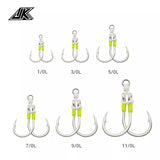 Anzuelo Asistente doble POWER Assist Shore jigging JK PACJ-1/0L