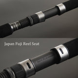 Caña Ancient Hunter Long-necked Dragon 2.7m Spinning (10-50g) Full Fuji (40+36 tons)