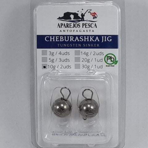 Pack Cheburashka Tungsten Sinker APA 10g (2 uds)