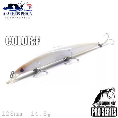 Señuelo Bearking 128 col.F (128mm/14.8g)