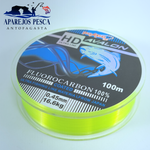 Monofilamento recubierto en flurocarbono, 045 (16.6kg) 100m.