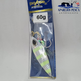 Jig Slow Jigging Patron1 Pokee 60g. Varios Colores