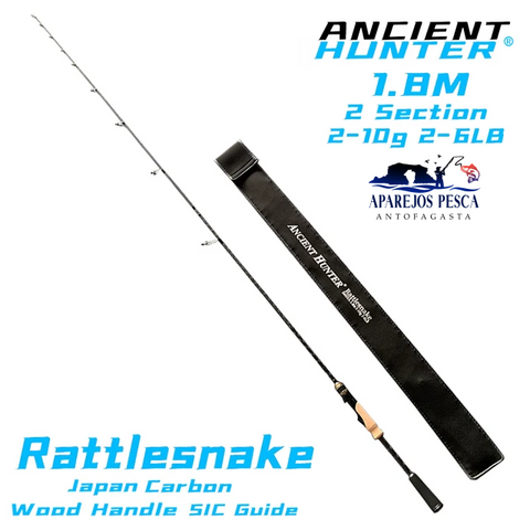 Caña RattleSnake S602UL 1.83m (2-10g)