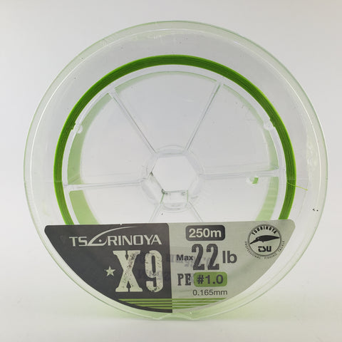 Multifilamento Tsurinoya PE #1.0 (22lb/9.97kg)